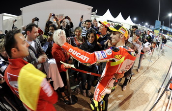 VALENTINO ROSSI - DUCATI CORSE - 2011 QATAR MOTOGP GRAND PRIX