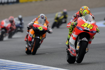 VALENTINO ROSSI - DUCATI CORSE - 2011 SPANISH GRAND PRIX, JEREZ
