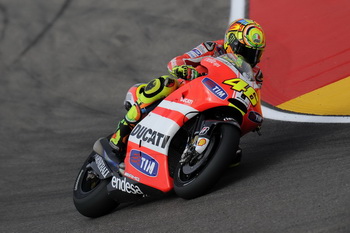 VALENTINO ROSSI - DUCATI - 2011 MOTOGP ARAGON GRAND PRIX