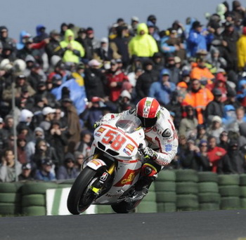 MARCO SIMONCELLI - SAN CARLO GRESINI HONDA - 2011 AUSTRALIAN MOTOGP AUSTRALIAN GRAND PRIX