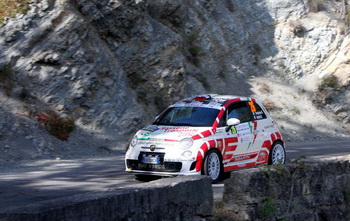 GIOVANNI VERGANO - ABARTH 500 R3T - 2011 RALLYE COTE D'AZUR ANTIBES