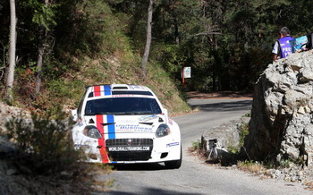 LUCA ROSSETTI - ABARTH GRANDE PUNTO S2000 - 2011 RALLYE COTE D'AZUR ANTIBES