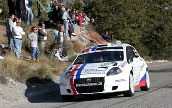 LUCA ROSSETTI - ABARTH GRANDE PUNTO S2000 - 2011 RALLYE COTE D'AZUR ANTIBES