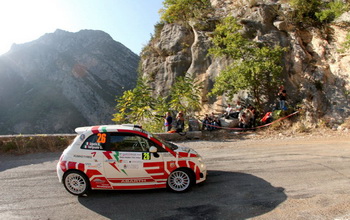 GIOVANNI VERGANO - ABARTH 500 R3T - 2011 RALLYE COTE D'AZUR ANTIBES