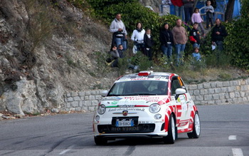 GIOVANNI VERGANO - ABARTH 500 R3T - 2011 RALLYE COTE D'AZUR ANTIBES