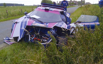 STEVE PEREZ - LANCIA STRATOS - 2011 HISTORIC YPRES RALLY