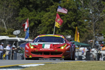 AF CORSE FERRARI 458 ITALIA GT2 - 2011 14TH PETIT LE MANS 10 HOURS - 1000 KM