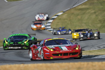 AF CORSE FERRARI 458 ITALIA GT2 - 2011 14TH PETIT LE MANS 10 HOURS - 1000 KM