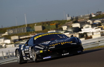 FRANCESCO CASTELLACCI - FEDERICO LEO - AF CORSE FERRARI 458 ITALIA GT3 - 2011 FIA EUROPEAN GT3 CHAMPIONSHIP