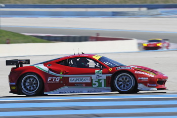 FERRARI 458 ITALIA GT2 - 2011 LE MANS SERIES, PAUL RICARD