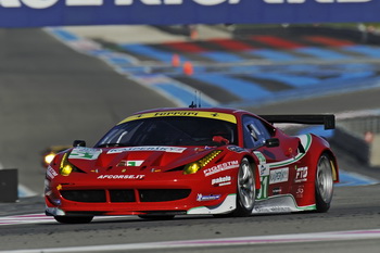 FERRARI 458 ITALIA GT2 - 2011 LE MANS SERIES, PAUL RICARD