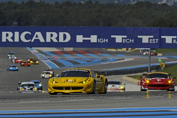 FERRARI 458 ITALIA GT2 - 2011 LE MANS SERIES, PAUL RICARD