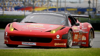 FERRARI 458 ITALIA GRAND AM TEST AT DAYTONA INTERNATIONAL SPEEDWAY