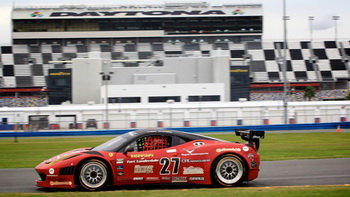 FERRARI 458 ITALIA GRAND AM TEST AT DAYTONA INTERNATIONAL SPEEDWAY