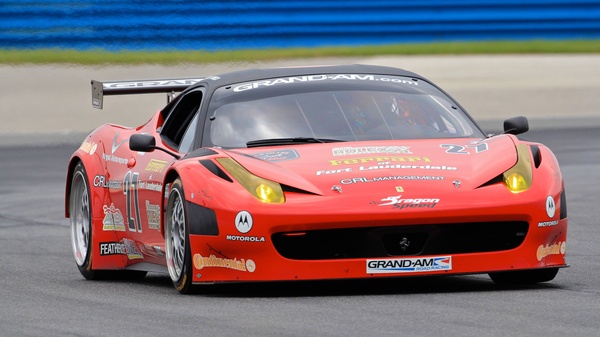 FERRARI 458 ITALIA GRAND AM TEST AT DAYTONA INTERNATIONAL SPEEDWAY