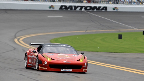 FERRARI 458 ITALIA GRAND AM TEST AT DAYTONA INTERNATIONAL SPEEDWAY