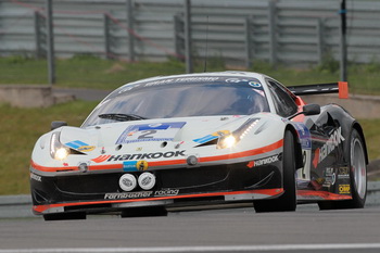 FARNBACHER HANKOOK FERRARI 458 ITALIA GT2 - 2011 NURBURGRING 24 HOURS