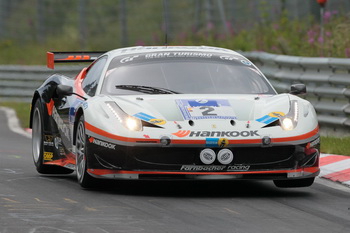 FARNBACHER HANKOOK FERRARI 458 ITALIA GT2 - 2011 NURBURGRING 24 HOURS