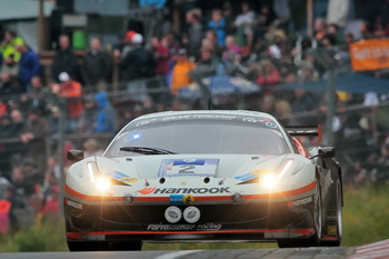 FARNBACHER HANKOOK FERRARI 458 ITALIA GT2 - 2011 NURBURGRING 24 HOURS