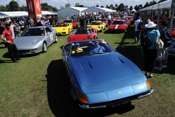 FERRARI 60TH ANNIVERSARY AUSTRALIA, PARADE MELBOURNE, 2012