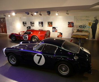 From this week visitors can see two examples of the 250 GT: the Ferrari 250 GT Berlinetta SWB (competition version) in which Stirling Moss won four races in 1961 (Silverstone, Brands Hatch, Goodwood and Nassau), and the so-called Breadvan. 
