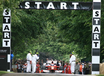 MARC GENE - FERRARI F60 - 2012 GOODWOOD FESTIVAL OF SPEED