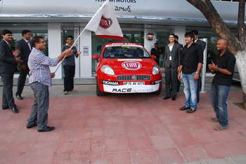 Captain Prabhakar AVR and navigator Shiva Kalyan S are setting out on the GQ Expedition challenge behind the wheel of a Fiat Punto Multijet as they aim to complete an endurance drive of close to 6,041 km in 75 hours.