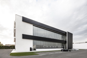 Lamborghini has inaugurated a new building designed specifically for the development of prototypes and pre-series vehicles. The new structure is the first multi-story industrial building in Italy to earn Class A energy certification.