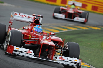 FERRARI F2012 - 2012 AUSTRALIAN GRAND PRIX, MELBOURNE