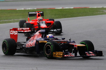 TORO ROSSO - 2012 MALAYSIAN GRAND PRIX, SEPANG