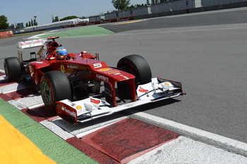 FERRARI F2012 - 2012 CANADIAN GRAND PRIX, MONTREAL