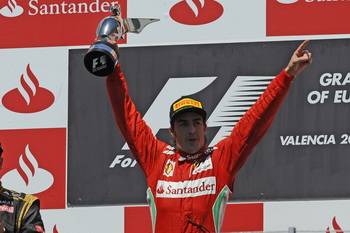 FERNANDO ALONSO - FERRARI F2012 - 2012 EUROPEAN GRAND PRIX, VALENCIA