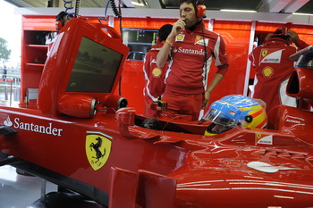 FERRARI F2012 - 2012 BRITISH GRAND PRIX