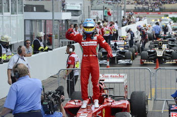 FERNANDO ALONSO - FERRARI F2012 - 2012 GERMAN GRAND PRIX