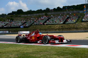 FERRARI F2012 - 2012 HUNGARIAN GRAND PRIX