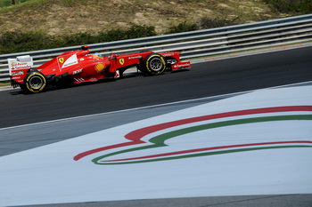 FERRARI F2012 - 2012 HUNGARIAN GRAND PRIX