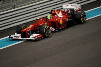 FERRARI F2012 - ABU DHABI GRAND PRIX 2012