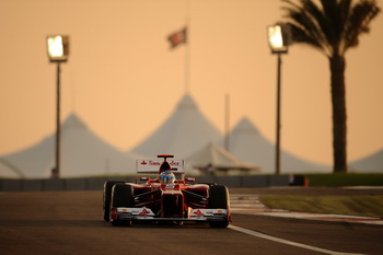 FERRARI F2012 - ABU DHABI GRAND PRIX 2012