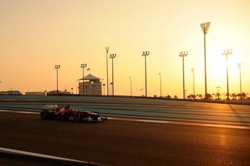 FERRARI F2012 - ABU DHABI GRAND PRIX 2012