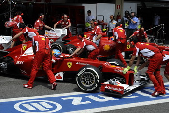 FERRARI F2012 - 2012 BRAZILIAN GRAND PRIX