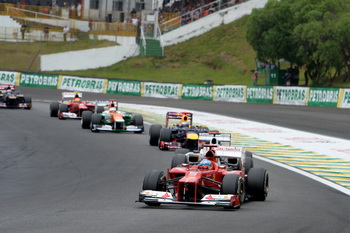 FERRARI F2012 - 2012 BRAZILIAN GRAND PRIX