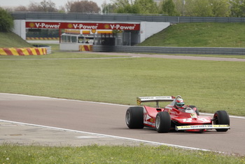 ANDREA BERTOLINI - FERRARI 312T4 - FIORANO 2012