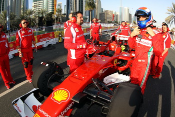 MARC GENE - FERRARI F2008 - DOHA, QATAR