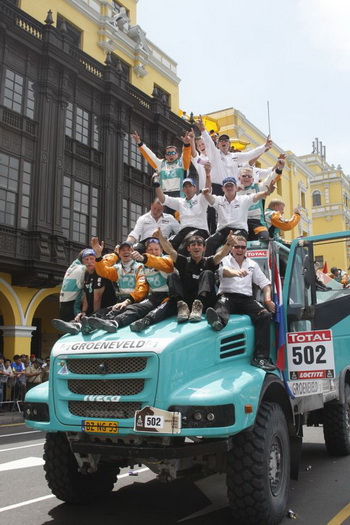 TEAM DE ROOY IVECO - 2012 DAKAR RALLY