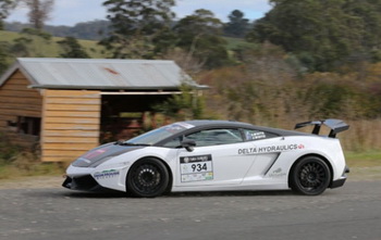 JASON WHITE - LAMBORGHINI GALLARDO - 2012 TARGA TASMANIA