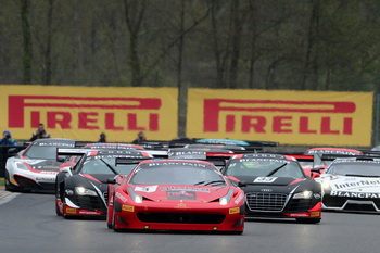 AF CORSE 458 GT3 - 2012 GT1 WORLD CHAMPIONSHIP RD 1 NOGARO