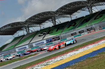 LAMBORGHINI GALLARDO SUPER TROFEO - ASIA SERIES 2012, RD 1 SEPANG, MALAYSIA