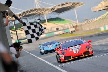 LAMBORGHINI GALLARDO SUPER TROFEO - ASIA SERIES 2012, RD 1 SEPANG, MALAYSIA