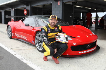 FERRARI 458 GT3 - JOHN BOWE - PHILLIP ISLAND, 2012