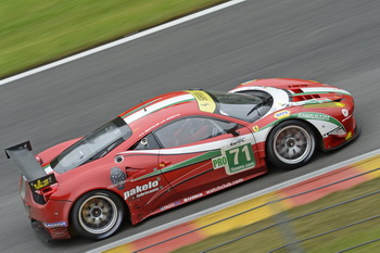 FERRARI 458 GT2 - 2012 FIA WORLD ENDURANCE CHAMPIONSHIP, RD 2 6 HOURS OF SPA